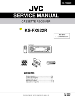 JVC KSFX-922-R-Service-Manual 